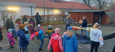Kids-Tag im Hof der Christuskirche